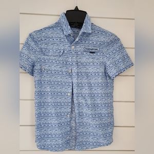 Boys Vineyard Vines Harbor Performance Fishing Shirt